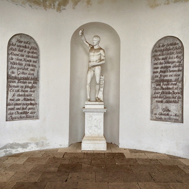Sonntags im Wörlitzer Park.