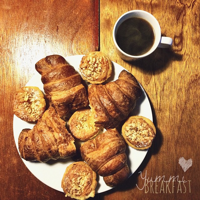 Yummmiiii breakfast.