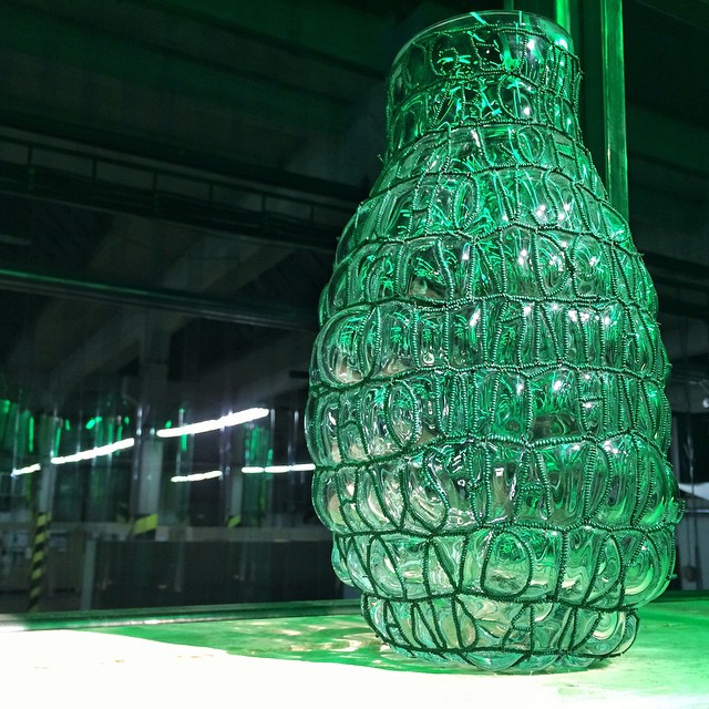 FRONT: Story VaseA vase that documents a life. The story of Thokozani Sibisi from KwaZulu-Natal in South Africa, written on the vase in her own hand with help of Czech glass beads.