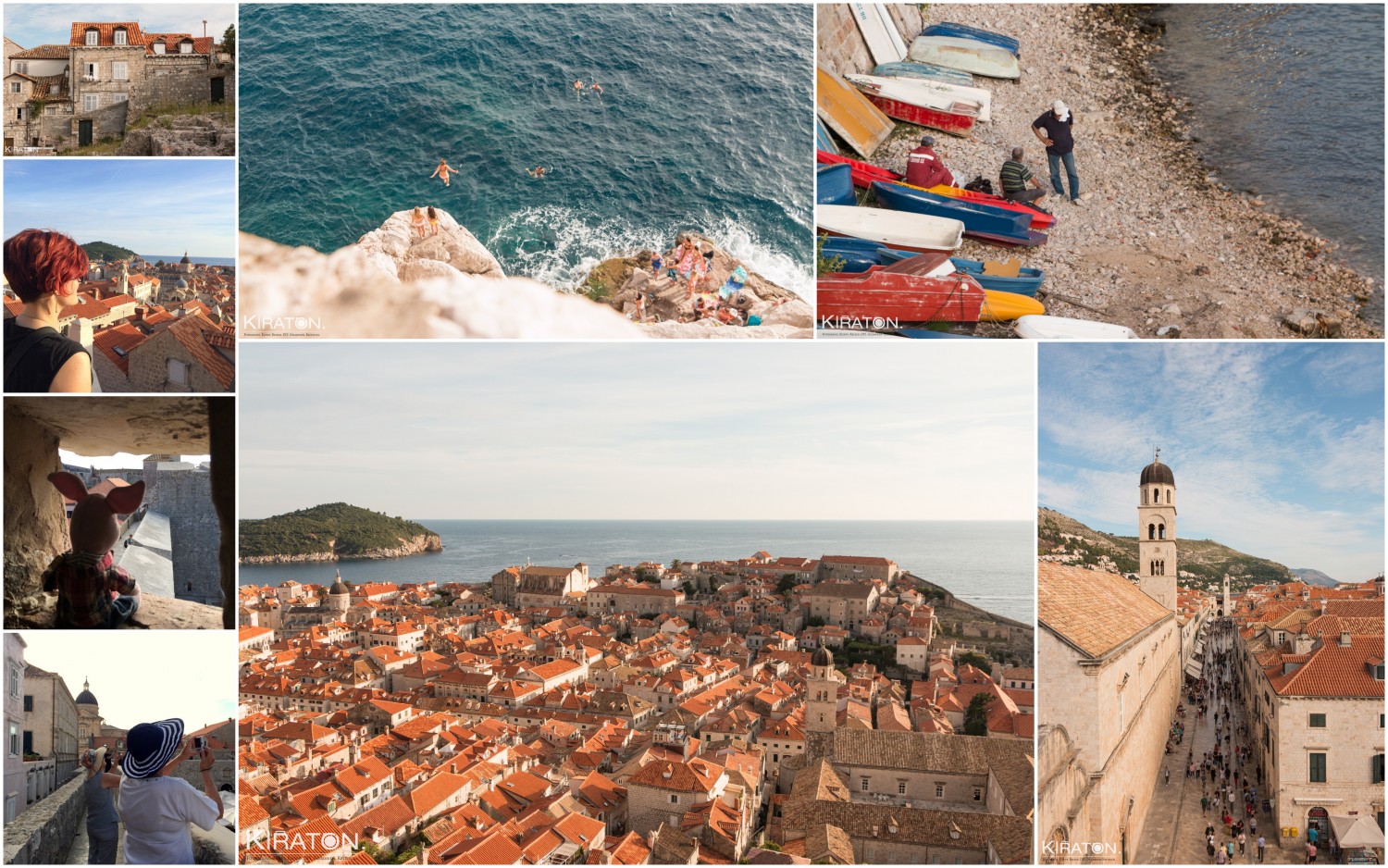 Über den Dächern von Dubrovnik.
