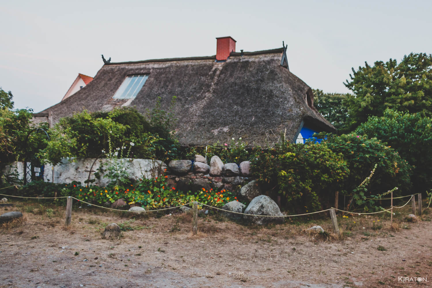 Die Blaue Scheune auf Hiddensee.