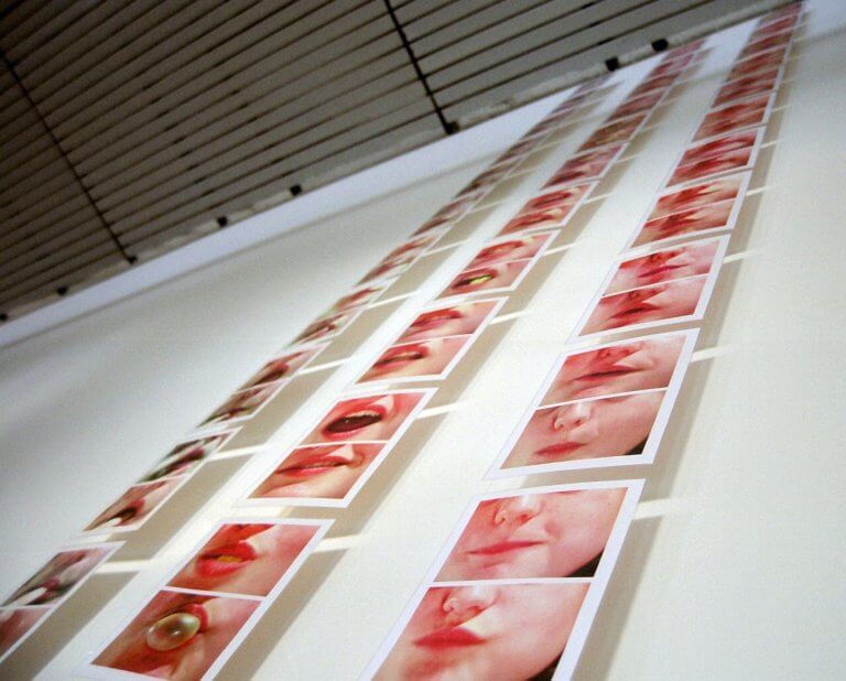 »MundWerk« (2004/05) – Ausstellungssituation