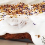 Veganer Rübli-Kuchen.