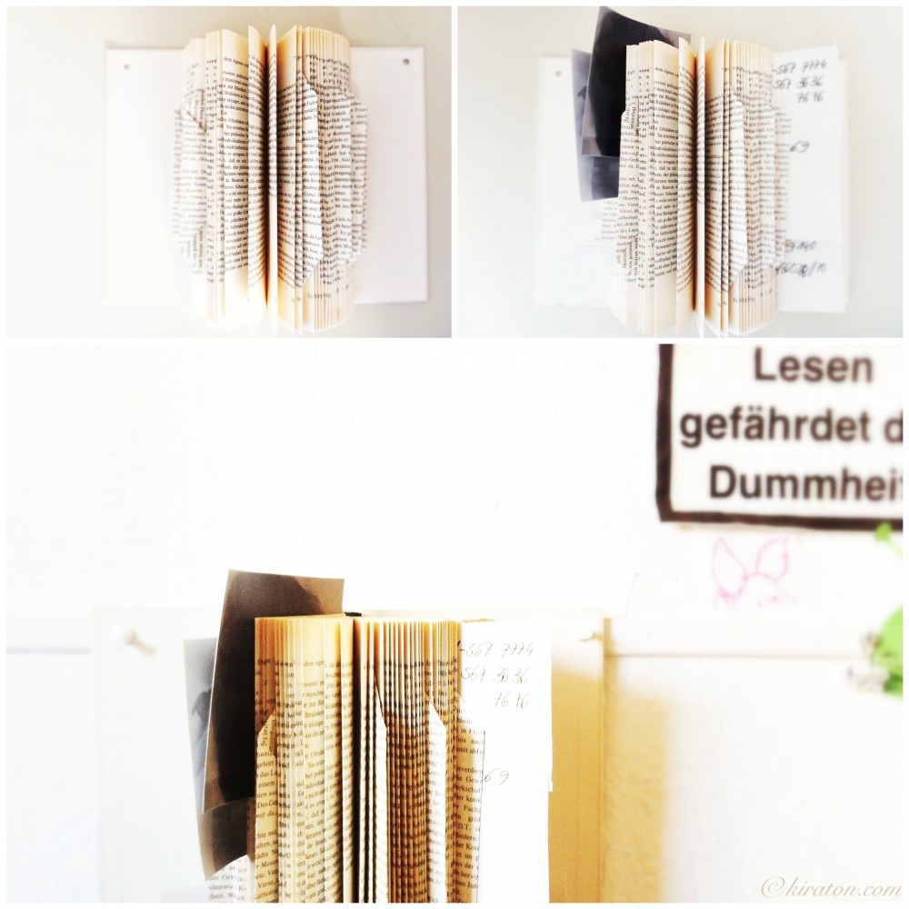 Schönes aus Büchern: Buchseitenfächer