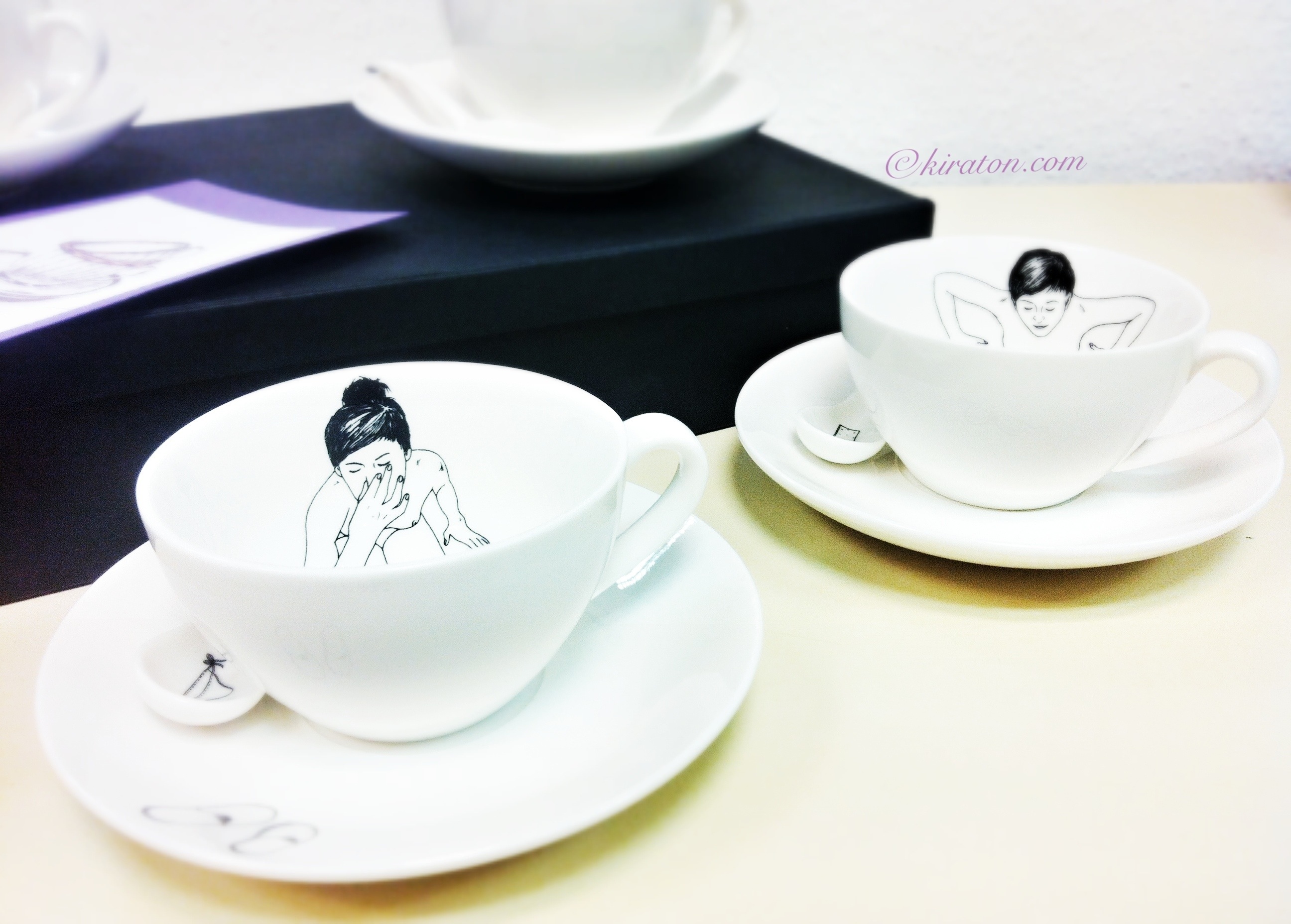 Bathing Girls Tea Set by Esther Horcher