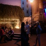 Innenhof des Volksbads Buckau