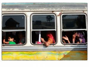 Ankommen. Zwischen Wüste & Mandawa. Fotocollage, 80x60 C-Print, matt