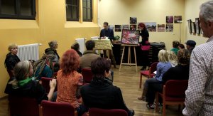 Versteigerung im Rahmen der Finissage »Incredible India.«