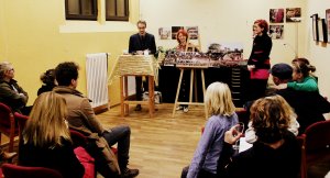 Versteigerung im Rahmen der Finissage »Incredible India.«