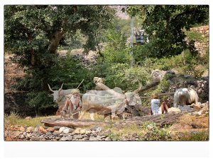 Der letzte Tropfen. Fotocollage, 80x60 C-Print, matt