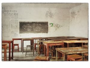 Le(e)hrraum. Todgarh. Fotocollage, 80x60 C-Print, matt