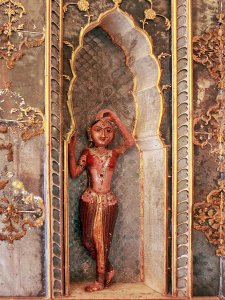 Tänzerin. Junagarh Fort, Bikaner. Fotocollage, 60x80 C-Print, matt