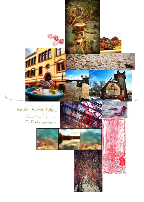 Rückblick. Ausblick. Einblick. Ein Postkartenkalender. 2014