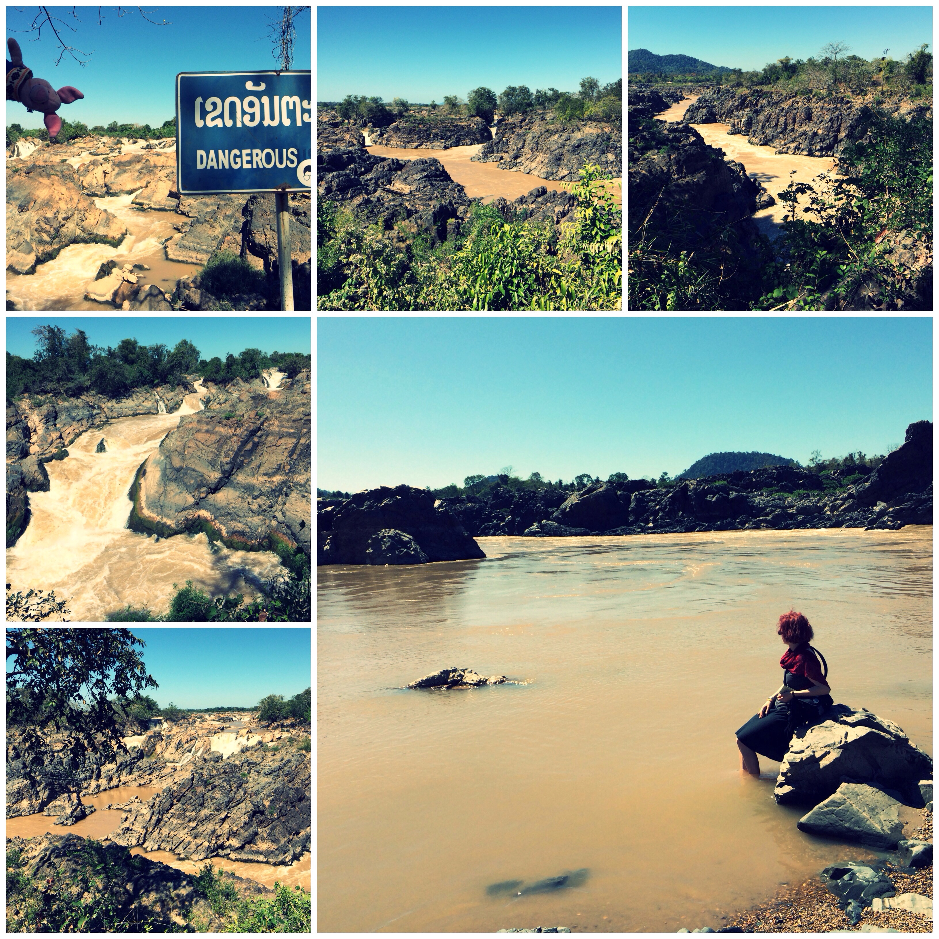 Radtour auf Don Khon.