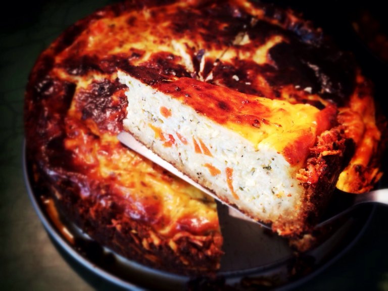 Allgäuer Ementaler im Karotten-Kuchen.