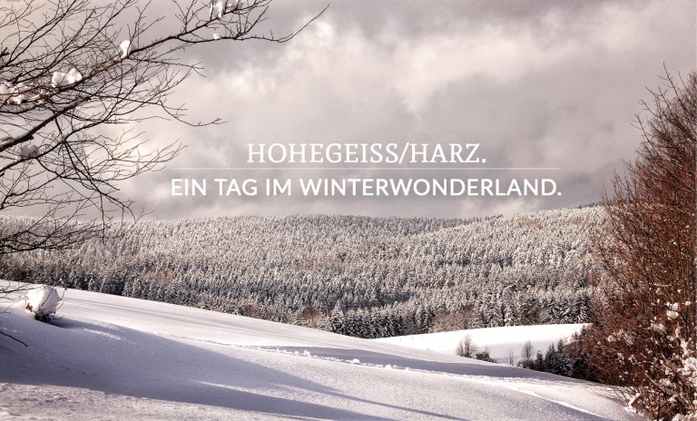 Ein Tag im Winterwonderland.