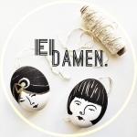 OsterEI: ArtDeko-Damen meet Lady in Red.