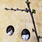 OsterEI: ArtDeko-Damen meet Lady in Red.