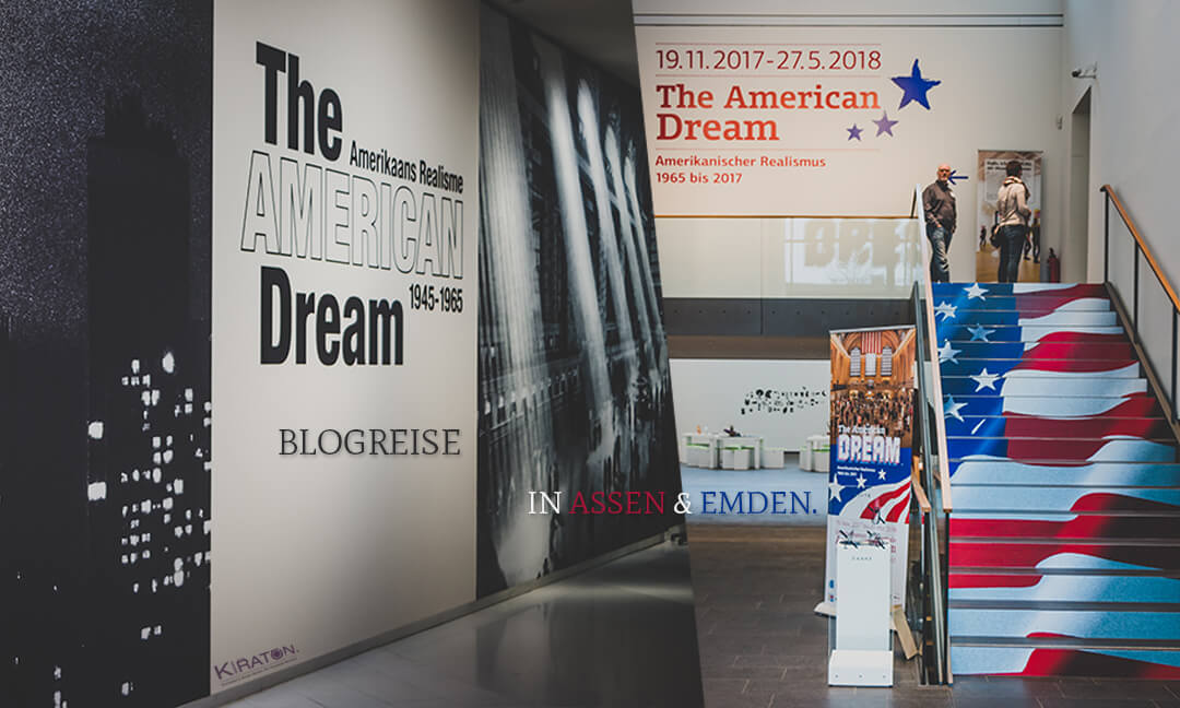 Titelbild: Blogreise The American Dream in Assen & Emden.